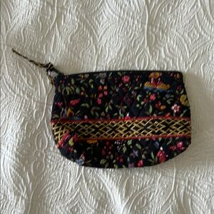 Vera Bradley Black Ming Cosmetics Pouch